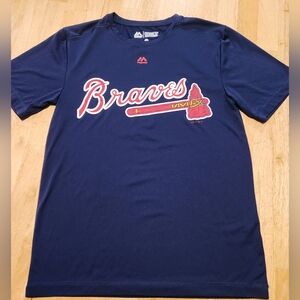 Mens Small Majestic Atlanta Braves shirt